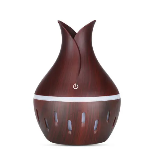 Umidificator de Aer 130ml LED DARK WOOD HUS 02-3 Difuzor