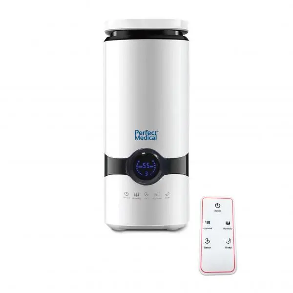 Umidificator de aer Perfect medical cu ultrasunete si aromaterapie 4.5L