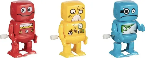 Un robot cu un motor de bobinaj Goki - Sortiment