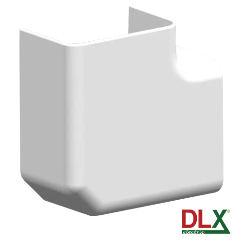 Unghi plan 90° ajustabil pentru canal cablu 102x50 mm - DLX
