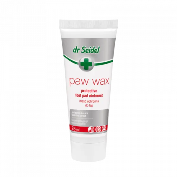 Unguent cu lanolina pentru labute, Dr. Seidel, Paw Wax, 75 ml