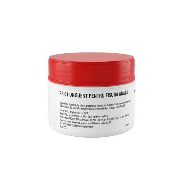 Unguent pentru fisura anala 30 ml