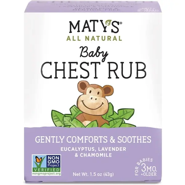 Unguent Rubefiant pentru Copii, Matys, Chest Rub, Efect Calmant si Linistitor, 43gr