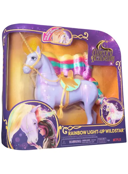 Unicorn Academy Rainbow Light Up Wildstar 28 Cm (6071157)