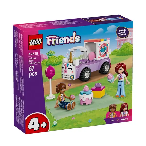 Unicorn cake delivery car 42675