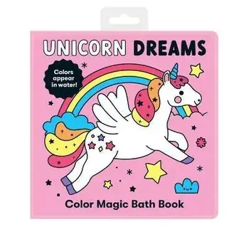 Unicorn Dreams Color Magic Bath Book, Bath book/Mudpuppy