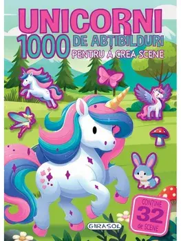 Unicorni. 1000 de abtibilduri pentru a crea scene/***