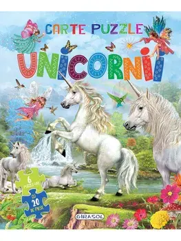 Unicornii. Carte puzzle (6 puzzle-uri cu 20 de piese)/***