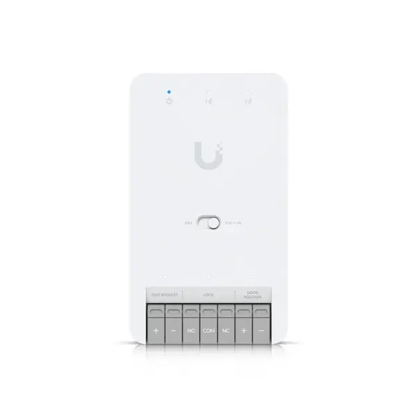 Unitate centrala control acces Ubiquiti UniFi Access Door Hub Mini UA-Hub-Door-Mini, 1 usa, 12 V, UniFi Access, PoE++