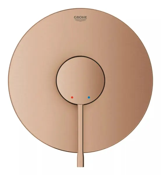 Unitate comanda dus Grohe Essence 24168DL1, 1 functie, necesita valva, Cupru mat