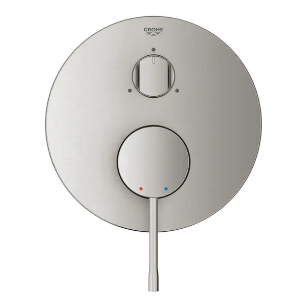 Unitate comanda Grohe Essence 24092DC1, 1/2 inch, 3 iesiri, necesita valva, mat, Gri