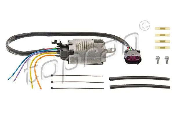 Unitate comanda, ventilator electric (racire motor) TOPRAN 115 275