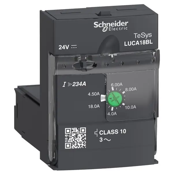 Unitate de comanda standard LUCA - clasa 10 - 4.5...18 A - 24 V c.c. Schneider