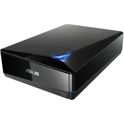 Unitate optica externa ASUS TurboDrive BW-16D1X-U, 16X, suport M-DISC, interfata USB 3.2 (Gen 1x1) compatibila cu Windows si Mac OS, ASUS Webstorage gratuit 12 luni, Nero BackItUp, Negru