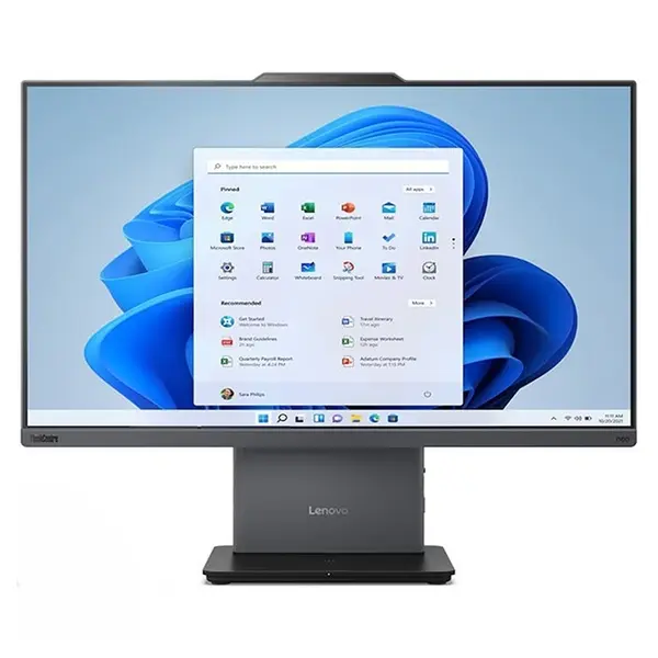 Unitate Pc All In One Lenovo Thinkcentre Neo 50a 24 Gen 5, Intel Core i3-1315U, 23.8", Rezolutie FullHD, 8 GB DDR5, SSD de 512 GB, Intel UHD Graphics