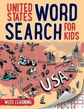 United States Word Search For Kids, Paperback/Wizo Learning