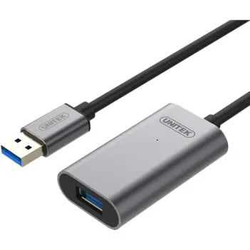 UNITEK Unitek Cablu extensie activa USB 3.0., 10m, Alu., Y-3005