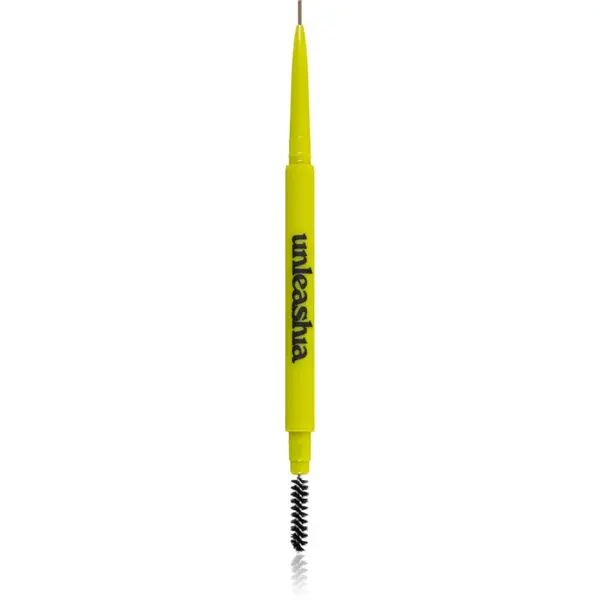 Unleashia Shaperm Defining Eyebrow Pencil creion pentru sprancene cu pensula culoare No.2 Kraft Brown 0.03 g
