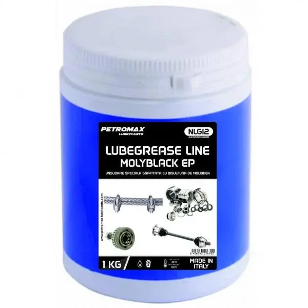 Unsoare NLGI 2 Petromax Lubgrease MOLYBLACK EP 1KG