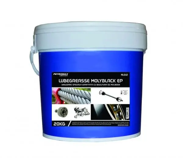 Unsoare NLGI 2 Petromax Lubgrease MOLYBLACK EP 20KG