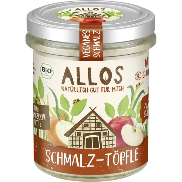 Unsoare vegetala cu ceapa si mar fara gluten, eco - 150 g