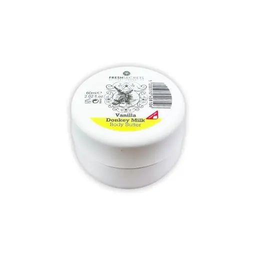Unt de corp cu lapte de magarita si vanilie, 60ml, Fresh Secrets