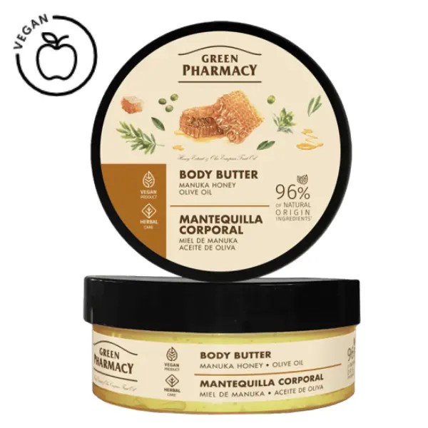 Unt de corp Miere de Manuka si Ulei de Masline, Green Pharmacy | 200 ml
