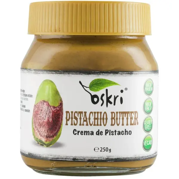 Unt de Fistic 100%, Oskri, Bio, 250 g
