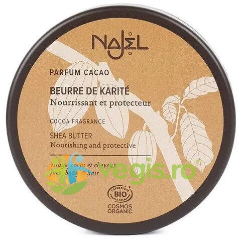 Unt de Shea cu Aroma de Cacao Ecologic/Bio 100g