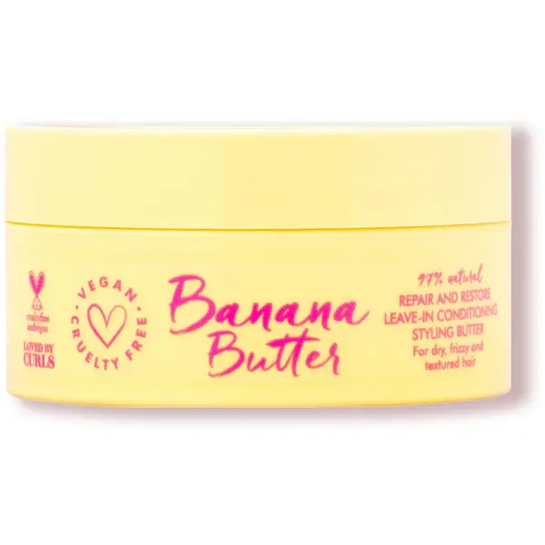 Unt Leave-In pentru Styling, Reparare si Definirea Parului Uscat, Frizzy si Texturat Banana Butter 200ml
