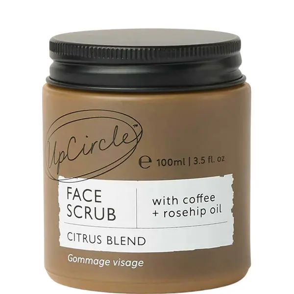 UpCircle Beauty Natural Face Scrub – Citrus Blend for Dry Skin 100ml