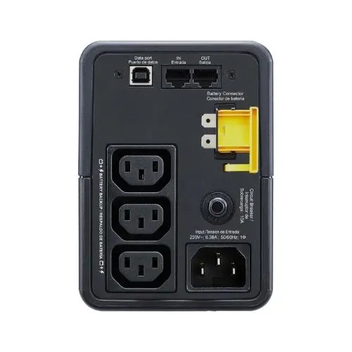 UPS 300W, 500VA, 230V, AVR, 3 prize C13, timp transfer 6 ms - APC BX500MI
