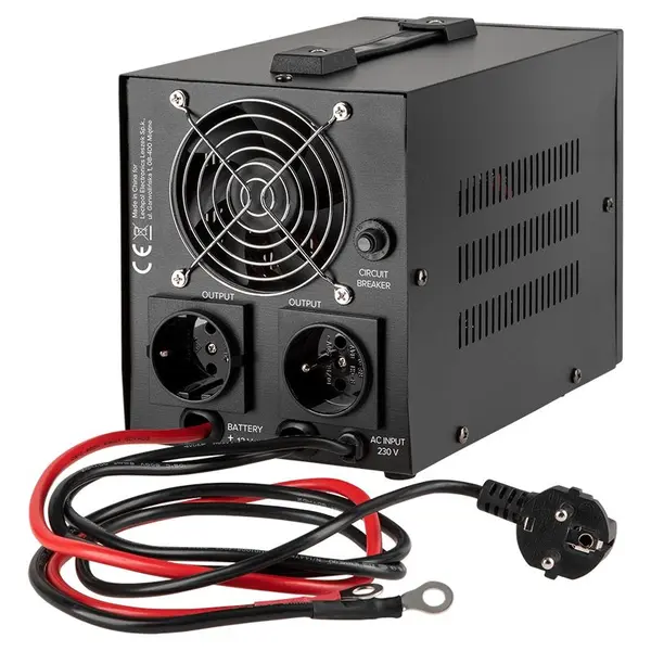 UPS Centrala termica, Electrocasnice, Electronice cu Sinus Pur 800VA 500W 12V Rebel RB-4002