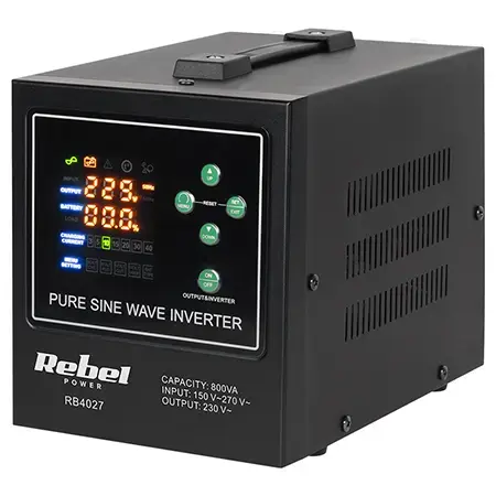 UPS Centrale termice Rebel 800VA/500W (Negru)