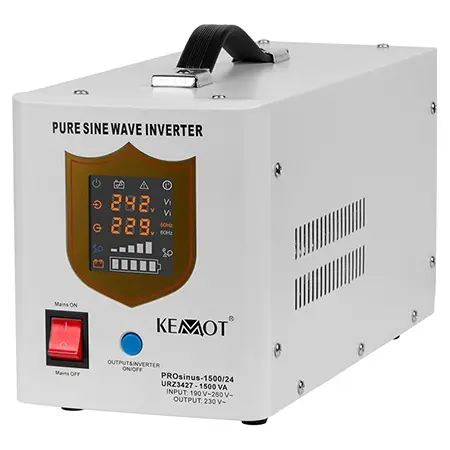 UPS Centrale Termice Sinus Pur 1500VA/1050W 24V - KEMOT URZ3427