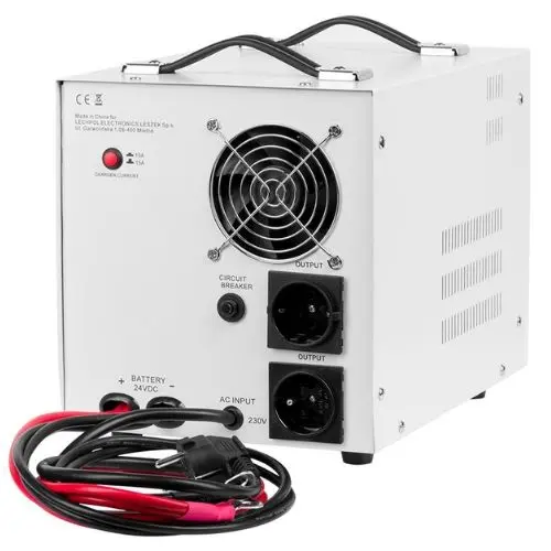UPS cu sinus pur 2600VA/1800W 24V pentru centrale termice, Kemot URZ3429