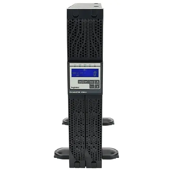 UPS Legrand Daker DK Plus 3000 VA, 2700W, tip online cu dubla conversie VFI-SS-111, forma Rack/ Tower, 230V, baterie 12V/ 9AH 310172 / 311342