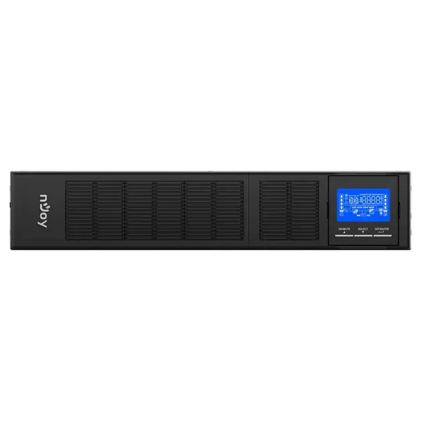 UPS nJoy Balder 3000, 3000VA/ 3000W, On-line, LCD Display, Montare Rack/Tower, 8 Prize IEC 13 1x IEC C19, Dubla conversie, Plaja PWUP-OL300BA-AZ01B