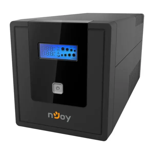 UPS nJoy Cadu 1000, 1000VA/600W, Afisaj LCD cu ecran tactil, 4 x prize Schuko