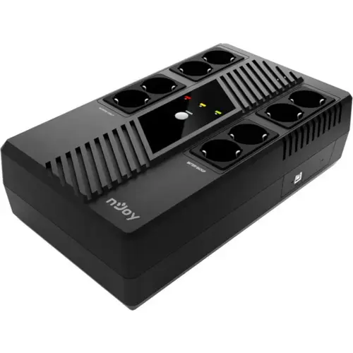 UPS nJoy Token 600 600VA/360W, 8 x Schuko