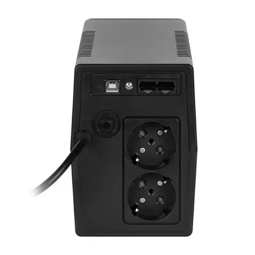 UPS Offline 1000VA/600W cu ecran LCD, USB si RJ45, unda sinusoidala modificata, Rebel RB-4025