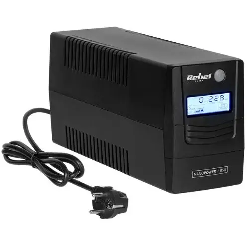 UPS OFFLINE NANOPOWER PLUS 850 (850VA/480W) REBEL RB-4024