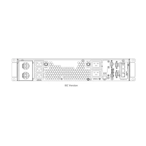 UPS Online, 10 KW, PFC, Sinusoidala pura, afisaj LCD - HIKVISION DS-UPS10K-R-TJL