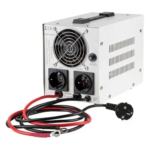 UPS pentru centrale termice, sinus pur, 500VA/300W, 12V, 2x Schuko, Kemot URZ3404