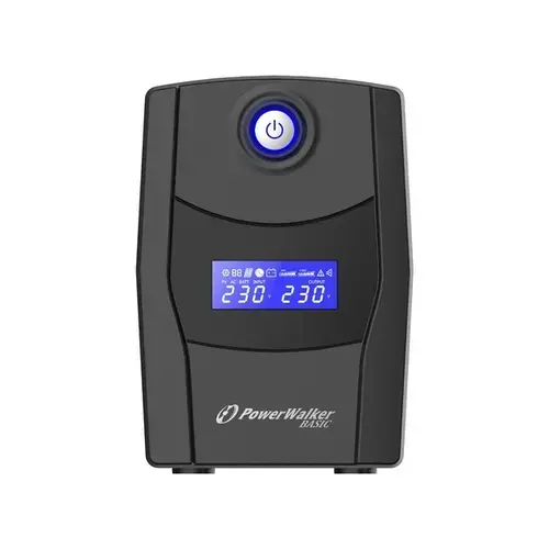 UPS Power Walker Line-in, 1000VA, 230V, LCD, Negru