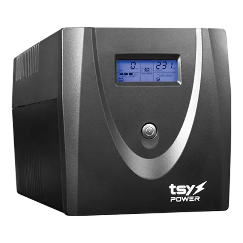 UPS TSY Power 1200VA/720W, Line Interactive, LCD, 4x Schuko, TSY-MP-1K2-LCD