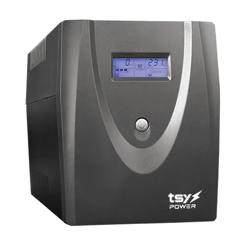 UPS TSY Power, 2000VA/1200W, LCD, line interactive, 4 x Schuko TSY-MP-2K0-LCD