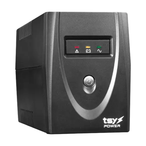 UPS TSY Power Line Interactive 600VA/360W, 2x Schuko, LED, TSY-MP-0K6-LED
