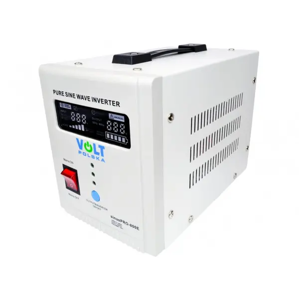 UPS VOLT Polska SInus PRO 1000 VA 700W pentru centrala termica baterie externa 3SP091012E SINUS-PRO-1000E