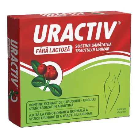 Uractiv fara lactoza X 21 caps. Terapia